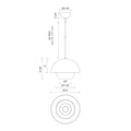 KUZCO LIGHTING INC, LUCY PENDANTS, PENDANT LIGHT