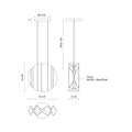 KUZCO LIGHTING INC, AKIRA PENDANTS, PENDANT LIGHT