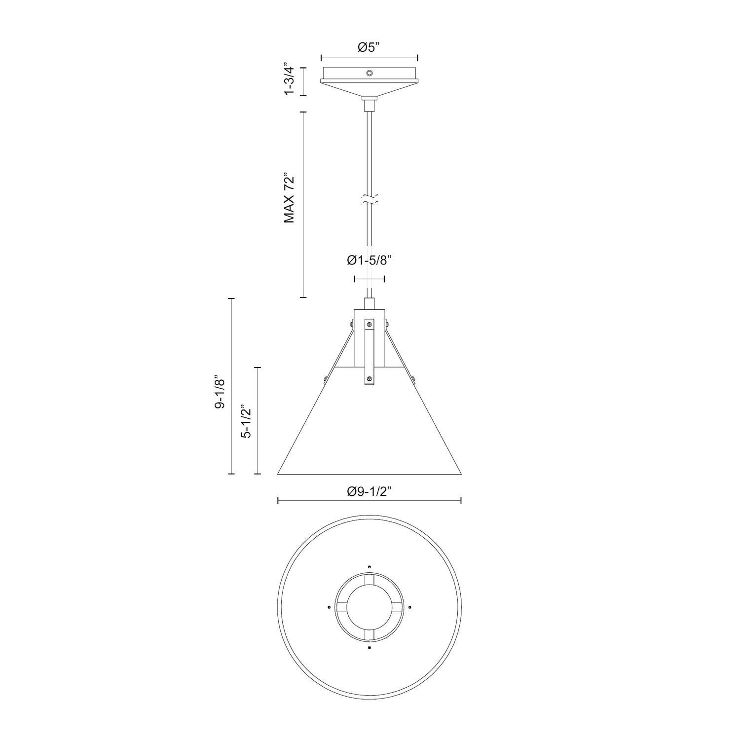 ALORA, ARCHER PENDANTS, PENDANT LIGHT