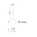 KUZCO LIGHTING INC, ARCADIA PENDANTS, PENDANT LIGHT