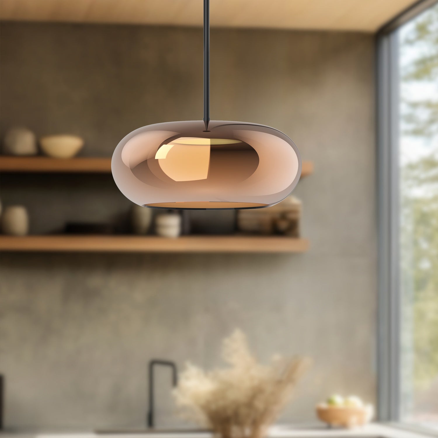 KUZCO LIGHTING INC, TRINITY PENDANTS, PENDANT LIGHT