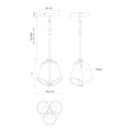 KUZCO LIGHTING INC, MULBERRY PENDANTS, PENDANT LIGHT