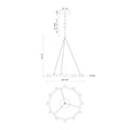 KUZCO LIGHTING INC, REZZ PENDANTS, PENDANT LIGHT
