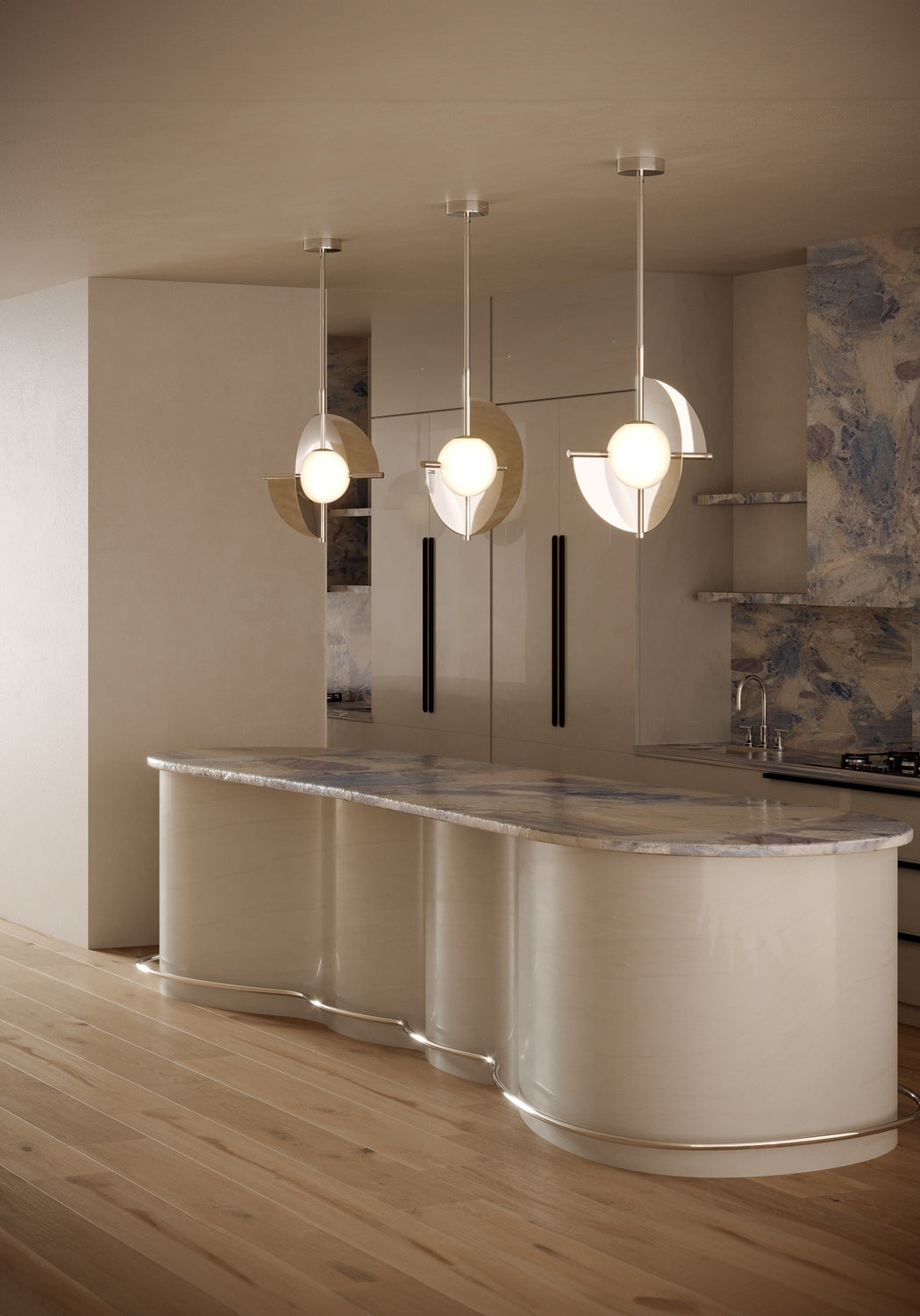 KUZCO LIGHTING INC, SCORPIO PENDANTS, PENDANT LIGHT
