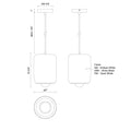 KUZCO LIGHTING INC, HAYDEN PENDANTS, PENDANT LIGHT