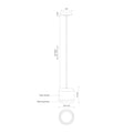 KUZCO LIGHTING INC, ENKEL PENDANTS, PENDANT LIGHT