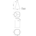 KUZCO LIGHTING INC, YUKON PENDANTS, PENDANT LIGHT