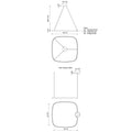 KUZCO LIGHTING INC, YUKON PENDANTS, PENDANT LIGHT