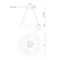 KUZCO LIGHTING INC, CUMULUS MINOR PENDANTS, PENDANT LIGHT