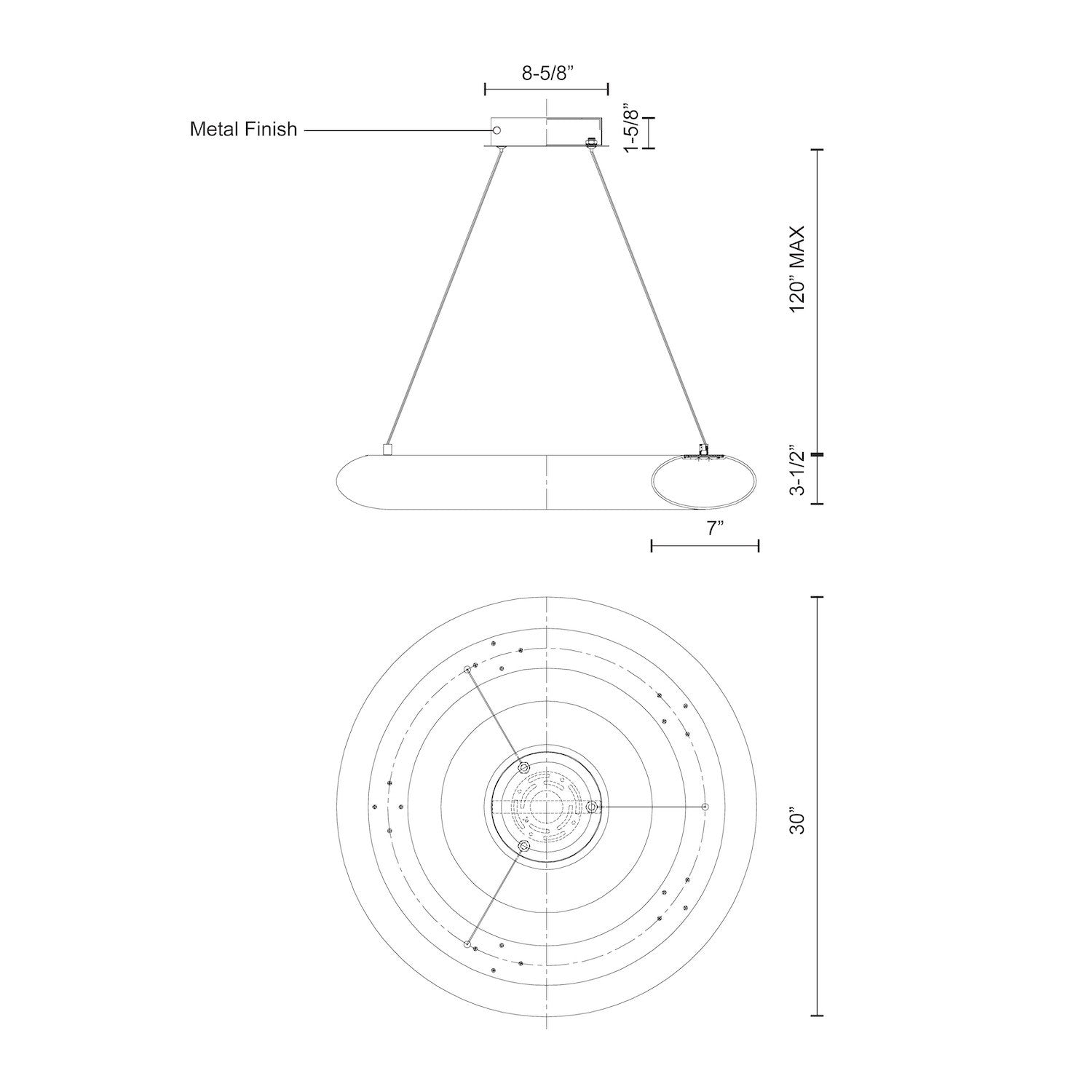KUZCO LIGHTING INC, CUMULUS MINOR PENDANTS, PENDANT LIGHT