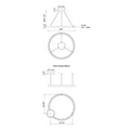 KUZCO LIGHTING INC, CUMULUS PENDANTS, PENDANT LIGHT