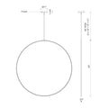 KUZCO LIGHTING INC, CIRQUE PENDANTS, PENDANT LIGHT