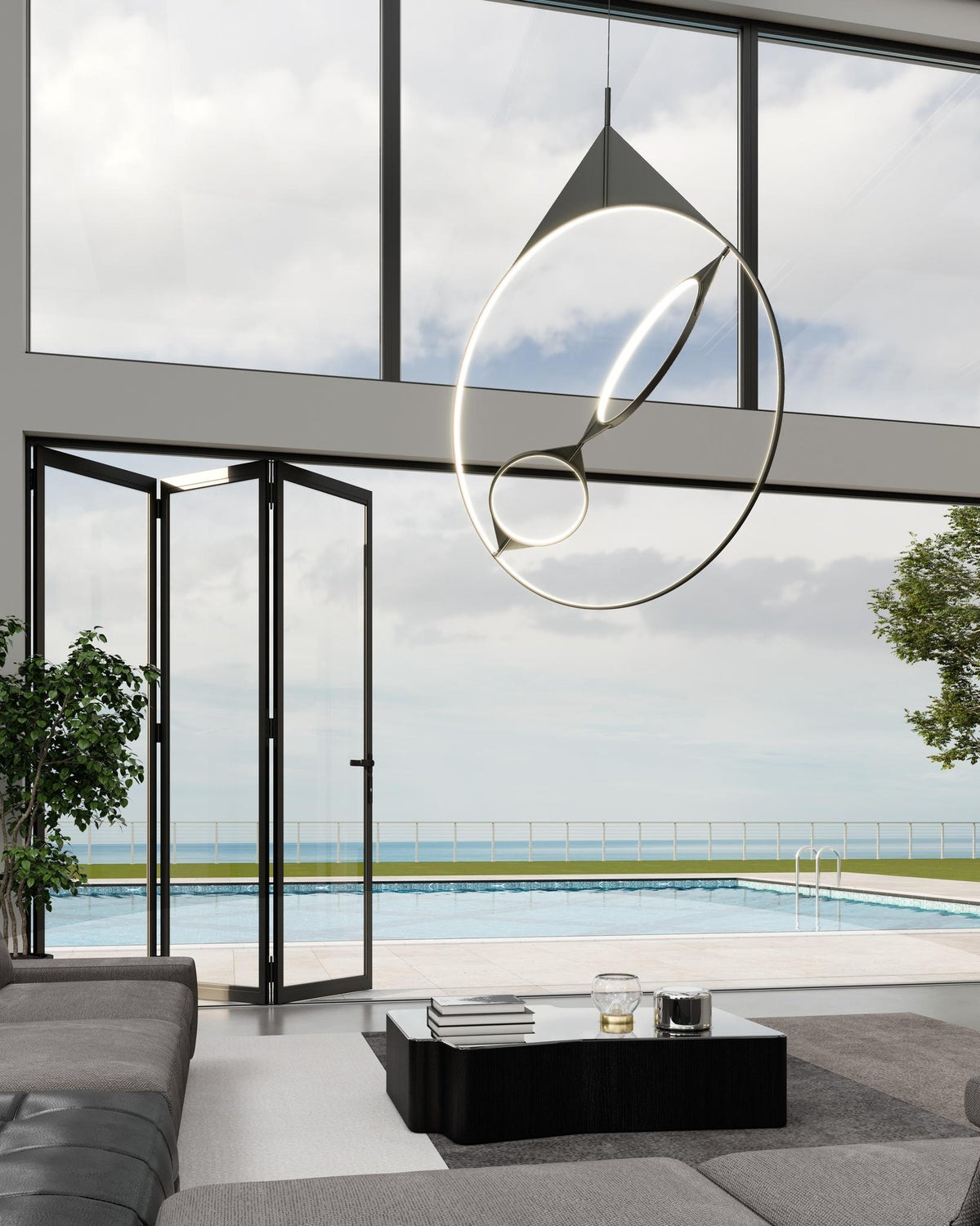 KUZCO LIGHTING INC, SERIF PENDANTS, PENDANT LIGHT