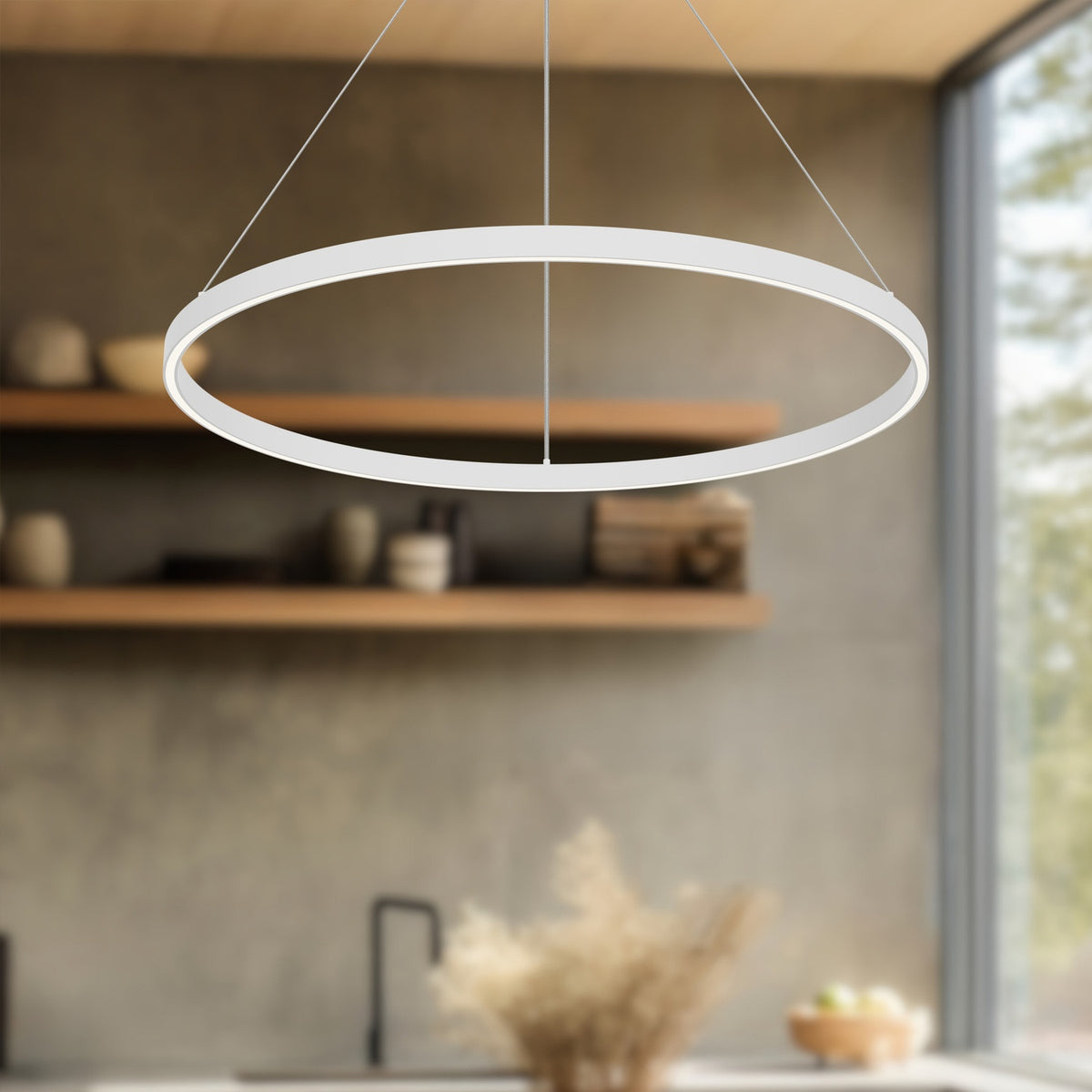 KUZCO LIGHTING INC, CERCHIO PENDANTS, PENDANT LIGHT