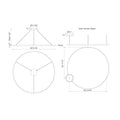KUZCO LIGHTING INC, CERCHIO PENDANTS, PENDANT LIGHT