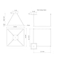 KUZCO LIGHTING INC, PIAZZA PENDANTS, PENDANT LIGHT