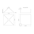 KUZCO LIGHTING INC, PIAZZA PENDANTS, PENDANT LIGHT