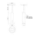 KUZCO LIGHTING INC, HUSK PENDANTS, PENDANT LIGHT