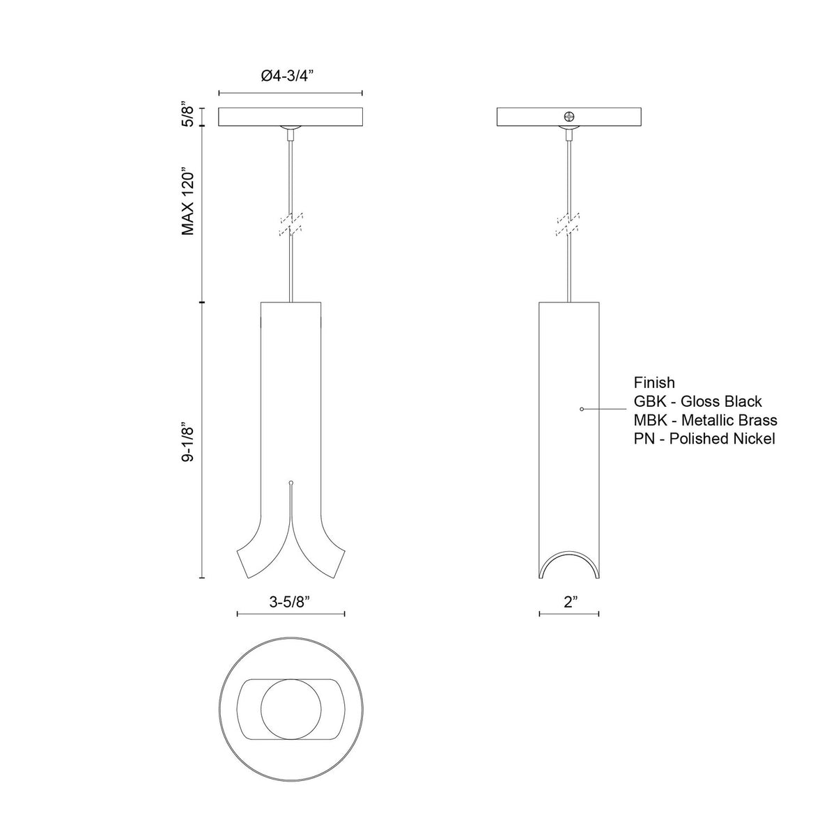 KUZCO LIGHTING INC, HUSK PENDANTS, PENDANT LIGHT