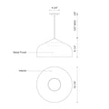 KUZCO LIGHTING INC, HELENA PENDANTS, PENDANT LIGHT