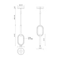 KUZCO LIGHTING INC, AIREN PENDANTS, PENDANT LIGHT