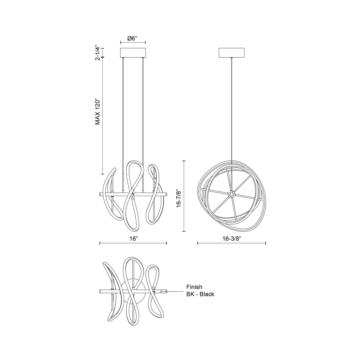 KUZCO LIGHTING INC, COLLIDE PENDANTS, PENDANT LIGHT