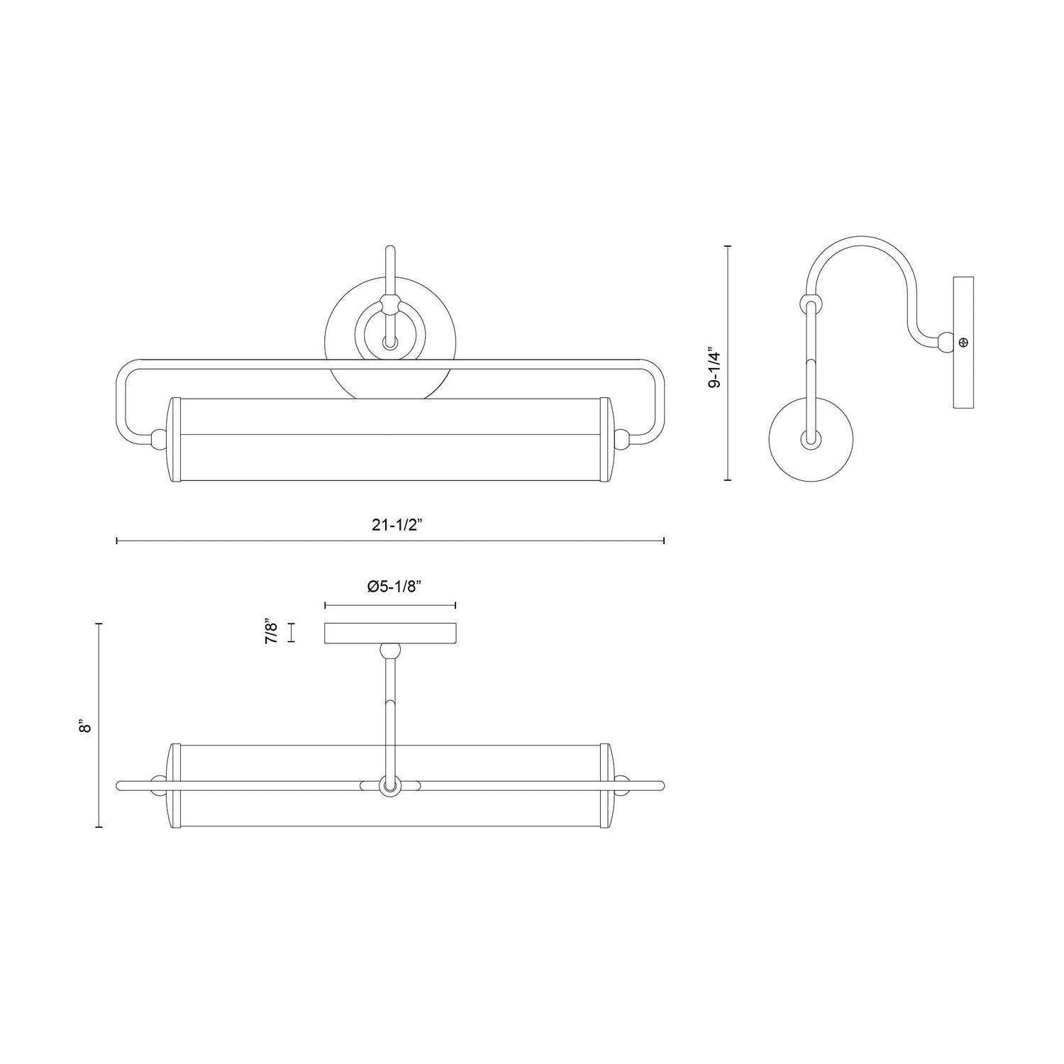 KUZCO LIGHTING INC, ELLEN WALL/PICTURE LIGHTS, PICTURE LIGHTS