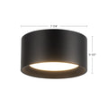 KUZCO LIGHTING INC, UMA SEMI-FLUSH MOUNTS, SEMI FLUSH MOUNT LIGHT
