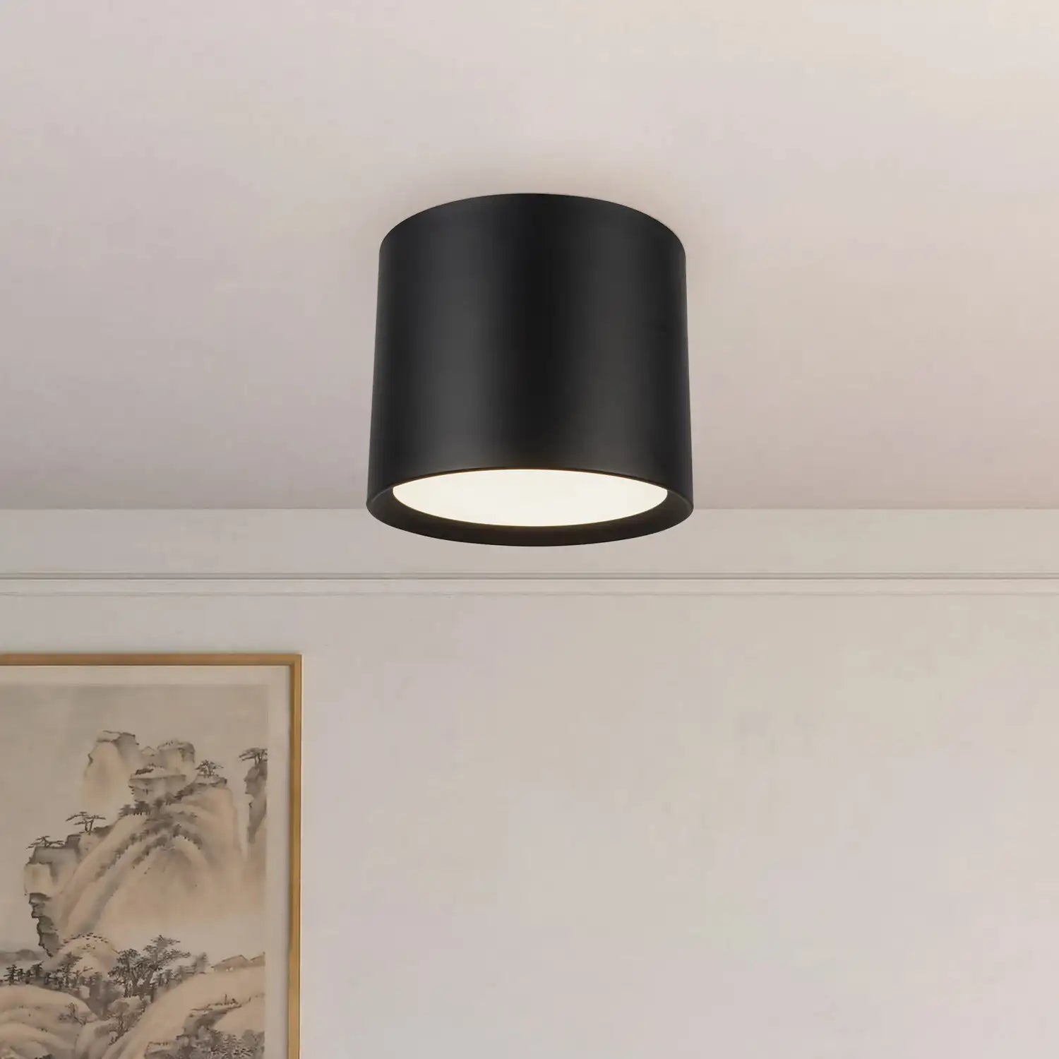 KUZCO LIGHTING INC, UMA SEMI-FLUSH MOUNTS, SEMI FLUSH MOUNT LIGHT