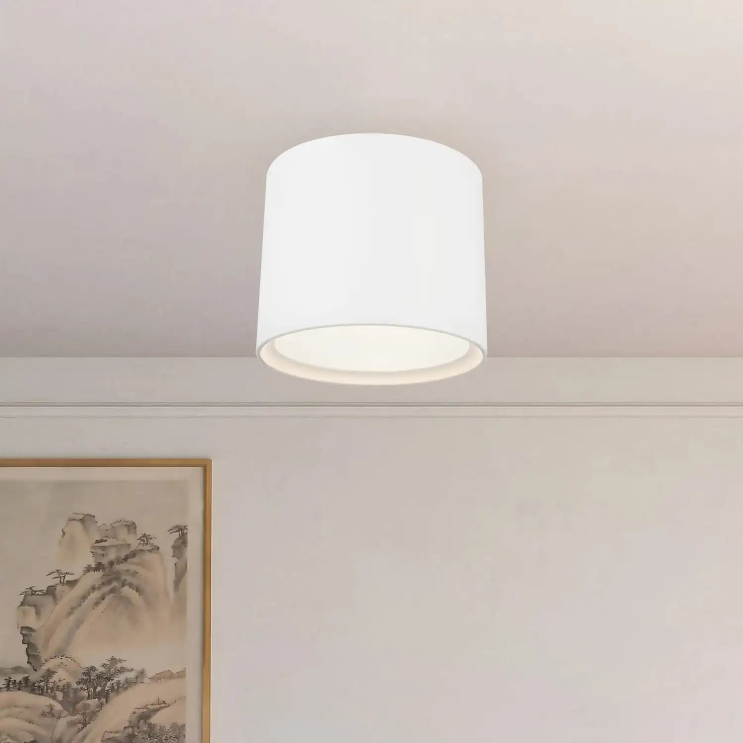 KUZCO LIGHTING INC, UMA SEMI-FLUSH MOUNTS, SEMI FLUSH MOUNT LIGHT