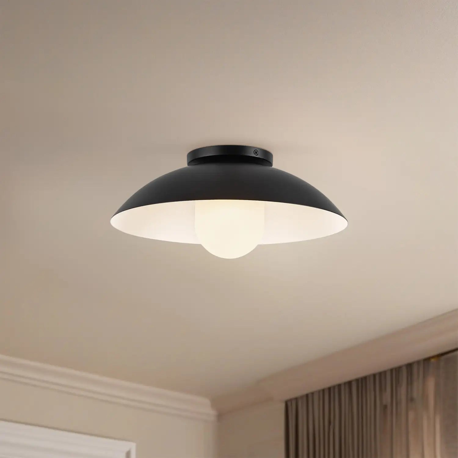 KUZCO LIGHTING INC, UMBRA SEMI-FLUSH MOUNTS, SEMI FLUSH MOUNT LIGHT