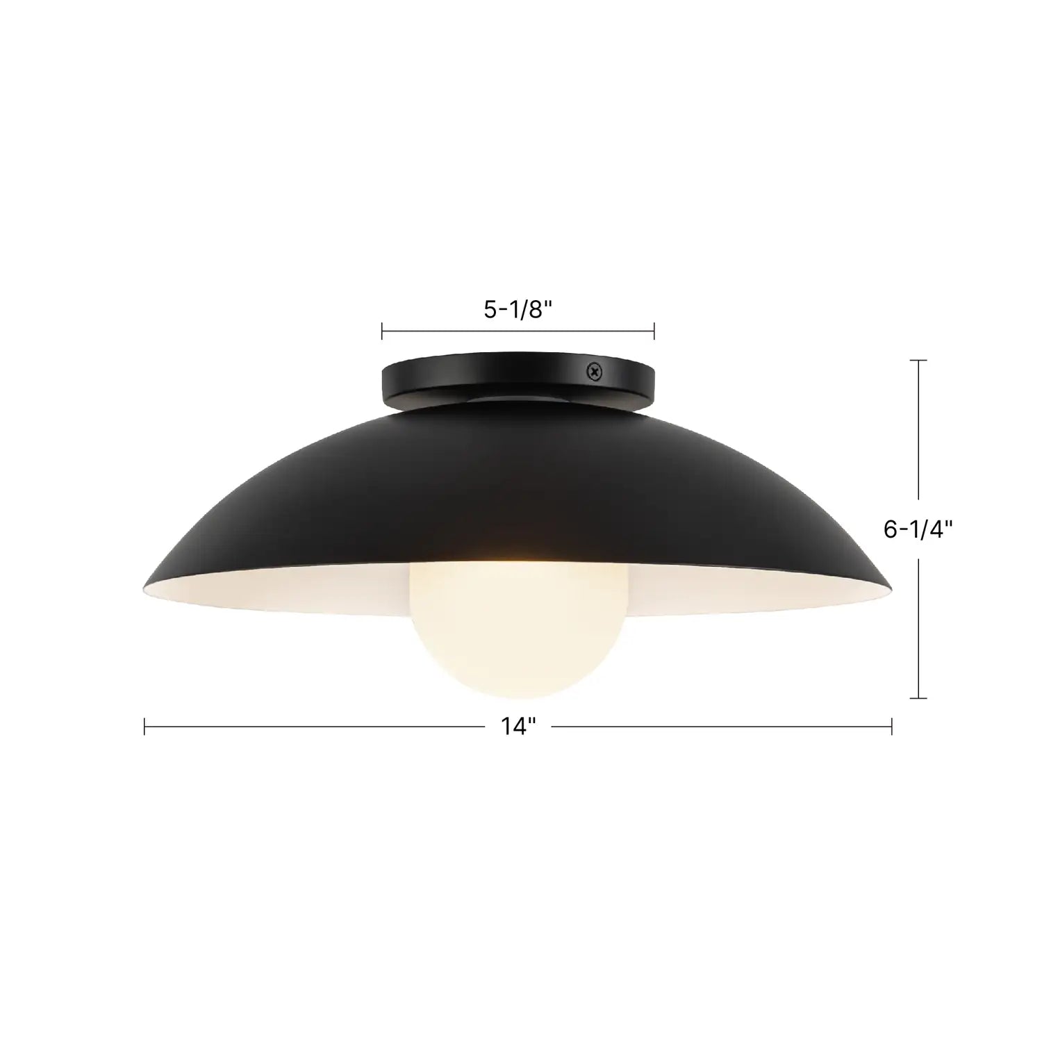 KUZCO LIGHTING INC, UMBRA SEMI-FLUSH MOUNTS, SEMI FLUSH MOUNT LIGHT
