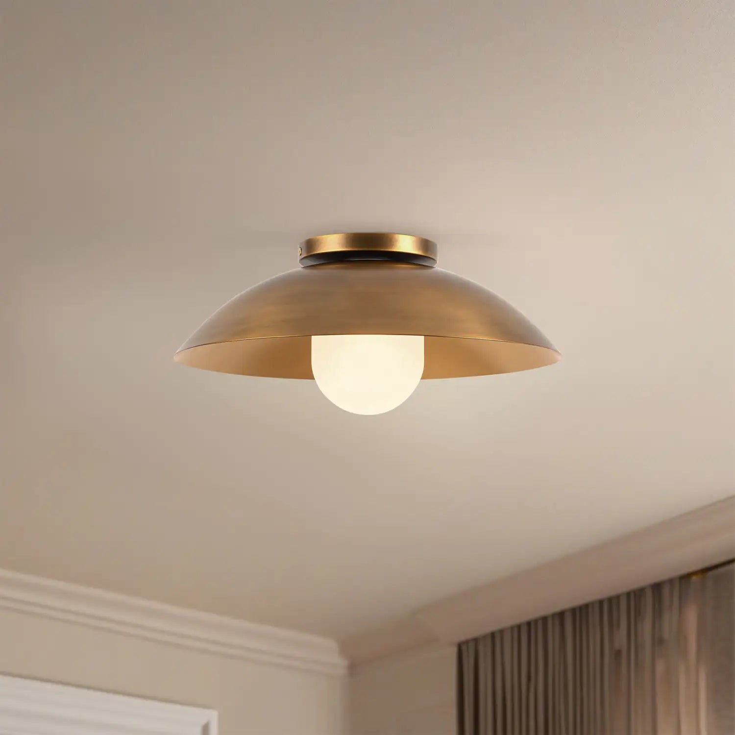 KUZCO LIGHTING INC, UMBRA SEMI-FLUSH MOUNTS, SEMI FLUSH MOUNT LIGHT