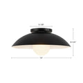 KUZCO LIGHTING INC, UMBRA SEMI-FLUSH MOUNTS, SEMI FLUSH MOUNT LIGHT