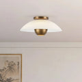 KUZCO LIGHTING INC, UMBRA SEMI-FLUSH MOUNTS, SEMI FLUSH MOUNT LIGHT