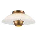 KUZCO LIGHTING INC, UMBRA SEMI-FLUSH MOUNTS, SEMI FLUSH MOUNT LIGHT
