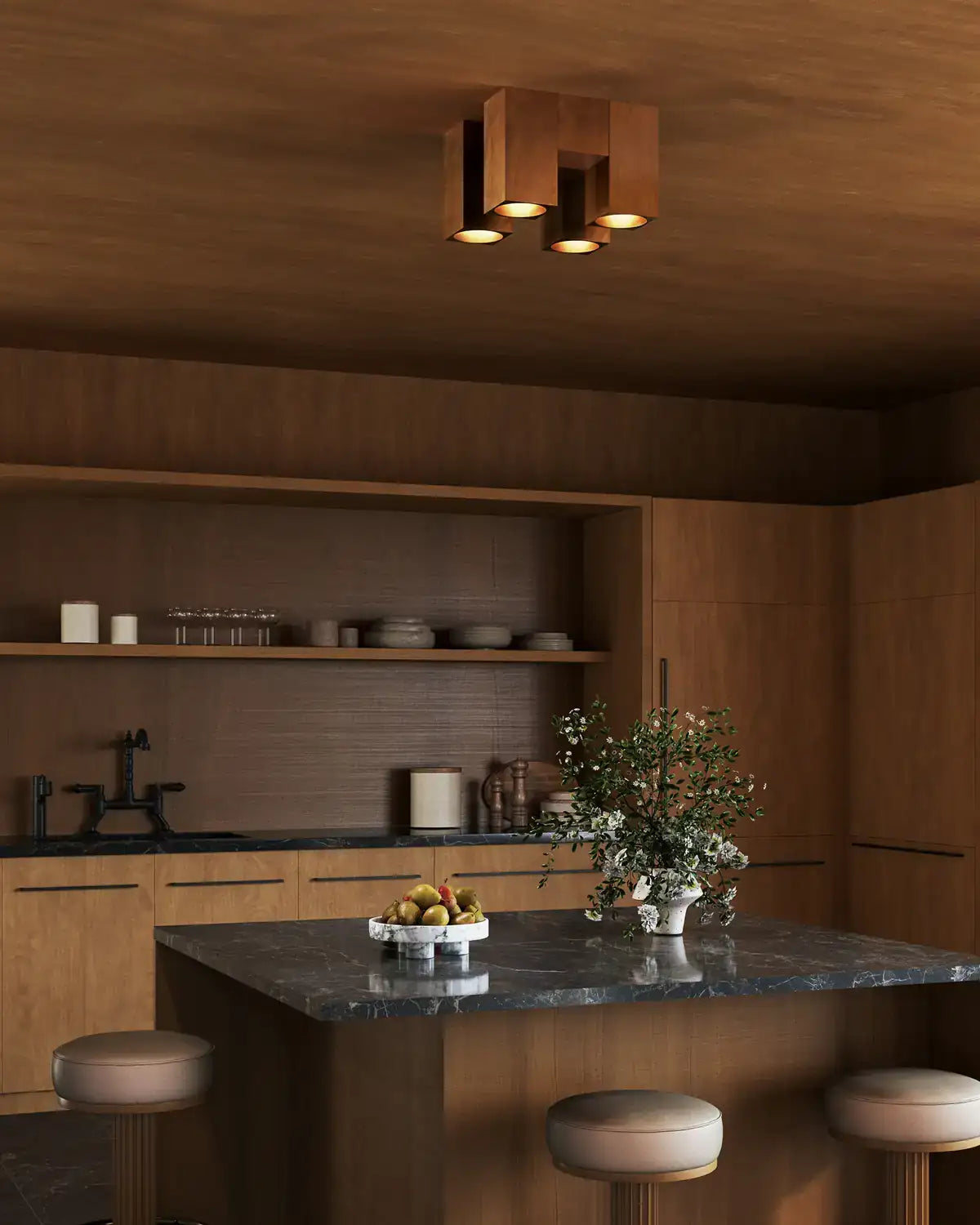 , BOSCO FLUSH MOUNTS, FLUSH MOUNT CEILING LIGHTS