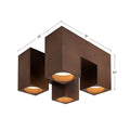 , BOSCO FLUSH MOUNTS, FLUSH MOUNT CEILING LIGHTS