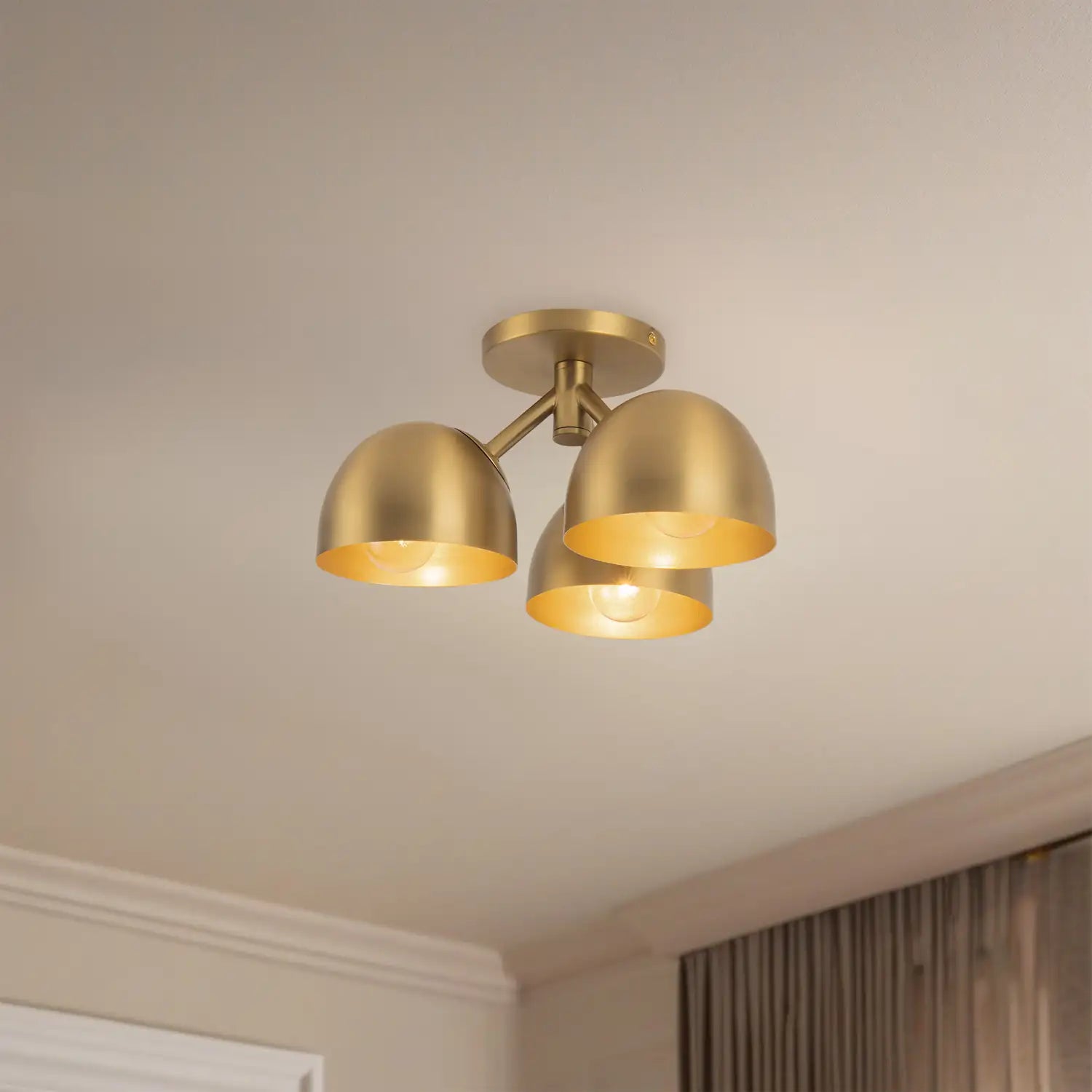 KUZCO LIGHTING INC, FOSSO SEMI-FLUSH MOUNTS, SEMI FLUSH MOUNT LIGHT