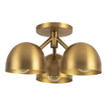 KUZCO LIGHTING INC, FOSSO SEMI-FLUSH MOUNTS, SEMI FLUSH MOUNT LIGHT