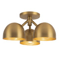 KUZCO LIGHTING INC, FOSSO SEMI-FLUSH MOUNTS, SEMI FLUSH MOUNT LIGHT