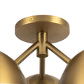KUZCO LIGHTING INC, FOSSO SEMI-FLUSH MOUNTS, SEMI FLUSH MOUNT LIGHT