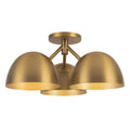 KUZCO LIGHTING INC, FOSSO SEMI-FLUSH MOUNTS, SEMI FLUSH MOUNT LIGHT