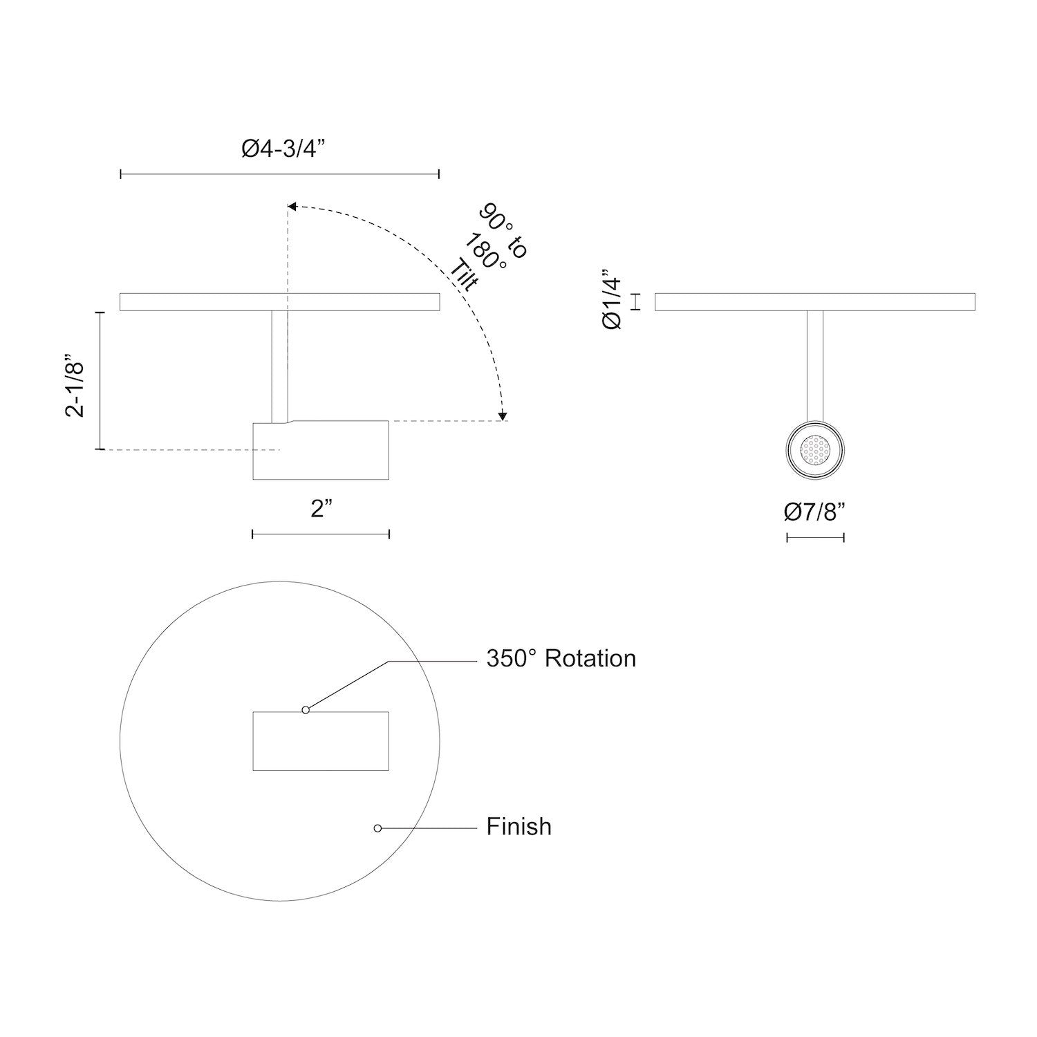 KUZCO LIGHTING INC, DOWNEY SEMI-FLUSH MOUNTS, SEMI FLUSH MOUNT LIGHT