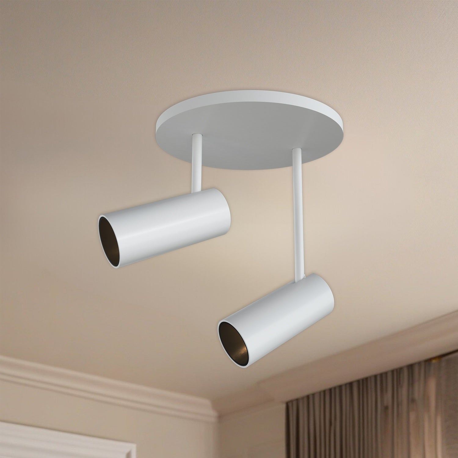 KUZCO LIGHTING INC, DOWNEY SEMI-FLUSH MOUNTS, SEMI FLUSH MOUNT LIGHT