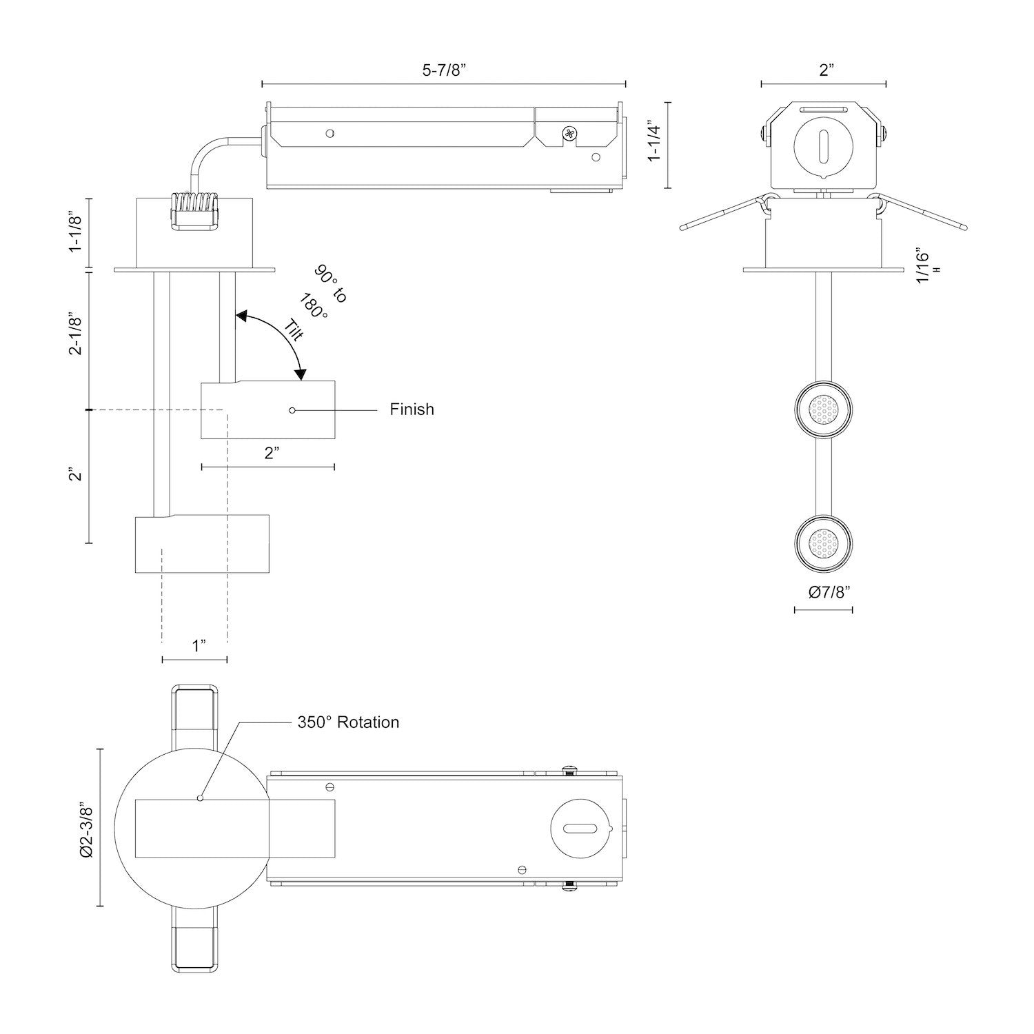 KUZCO LIGHTING INC, DOWNEY SEMI-FLUSH MOUNTS, SEMI FLUSH MOUNT LIGHT
