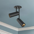 KUZCO LIGHTING INC, DOWNEY SEMI-FLUSH MOUNTS, SEMI FLUSH MOUNT LIGHT