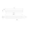 KUZCO LIGHTING INC, MONDRIAN SEMI-FLUSH MOUNTS, SEMI FLUSH MOUNT LIGHT