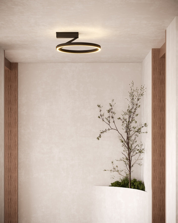KUZCO LIGHTING INC, RODA SEMI-FLUSH MOUNTS, SEMI FLUSH MOUNT LIGHT