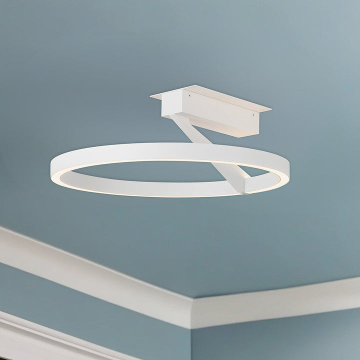 KUZCO LIGHTING INC, RODA SEMI-FLUSH MOUNTS, SEMI FLUSH MOUNT LIGHT